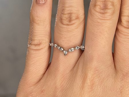 Sydney  Dainty Shaped 0.35ct Diamonds Eternity Ring ET24 Sale