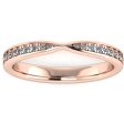 Sole  0.15ct Diamond Gradient Eternity Ring ET64 Supply