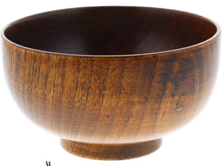 Wooden soup bowl Hotei Discount