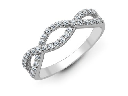 18ct White 0.39ct Diamond Ring Supply