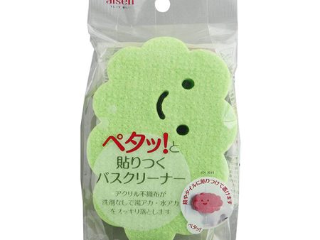 AISEN Bathroom Stick-on Cleaning Sponge Green Online