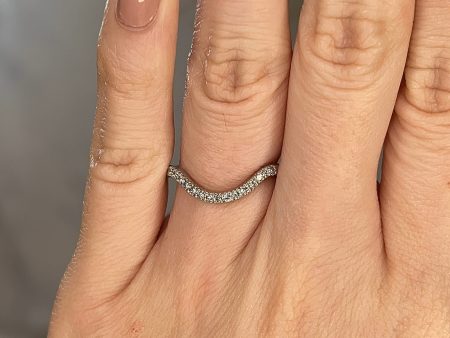 Leia  Micro Set 0.20ct Diamond Shaped Eternity Ring ET21 Online Sale