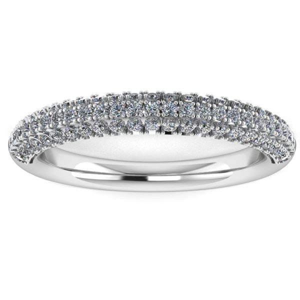 Diamond Paved Set Eternity Band Wedding Ring PVRB Online