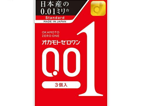 Zero One 0.01mm condom 3 pieces Sale