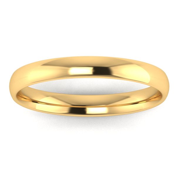 2.5mm Band Classic Traditional Court Wedding Ring Supply