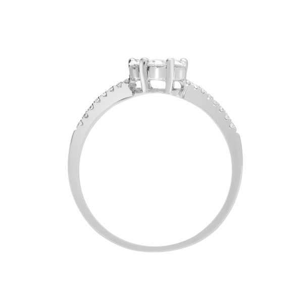 18ct White 0.48ct Diamond Ring on Sale