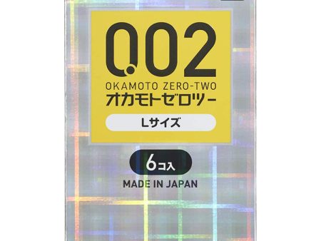 Zero Zero Two Condoms 0.02mm EX Large Size 6 pcs Sale