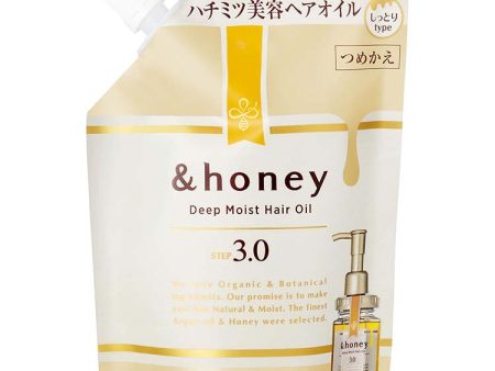 &honey Deep Moist Hair Oil 3.0 Refill Ultra Moist Organic Formula Intensive Moisturizing 75ml Sale