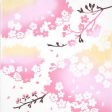 Tenugui kenema dyed tenugui water surface cherry blossoms approx. 35cm×90cm Cheap