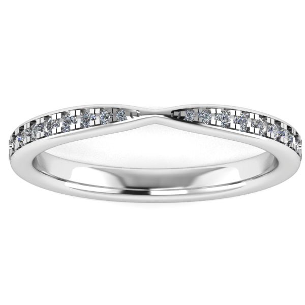 Gaia  0.12ct Diamond Gradient Eternity Ring ET63 Online