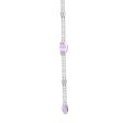 18ct White Gold Diamond And Amethyst Necklace Sale