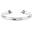 Ada  Open Design 0.10ct Diamond Eternity Ring ET4 Online Sale