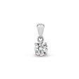 18ct White Gold 1.00ct 4 Claw Diamond Solitaire Pendant Sale