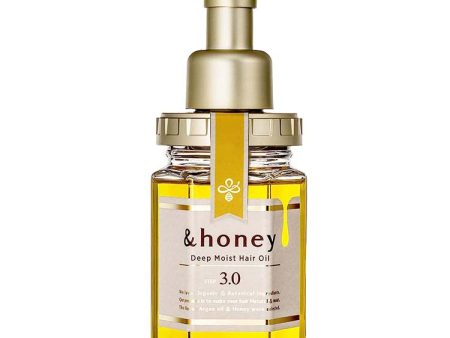 &honey Deep Moist Hair Oil 3.0 Ultra-moisturizing Organic Formula for Intensive Moisturization 100ml Supply