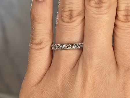 Ava  Half Eternity 0.15ct Diamond Ring ET2 For Discount