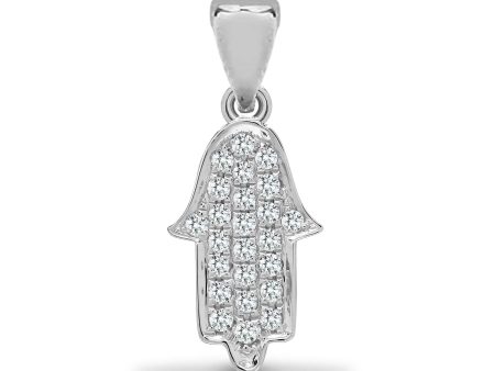 18ct Diamond Hamza Pendant Online Hot Sale