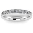 Ava  Half Eternity 0.15ct Diamond Ring ET2 For Discount