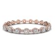 Cushion Shape Halo 8.5 Carat Diamond Bracelet BRHACC Discount