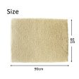 Bath Mat Angel Step Bath Mat Beige Approx. 60cm x 90cm Supply