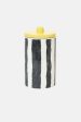 Stripe Ceramic Cannister Lge Online