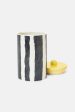 Stripe Ceramic Cannister Lge Online