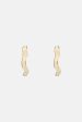 Golden Stripe Earrings For Discount