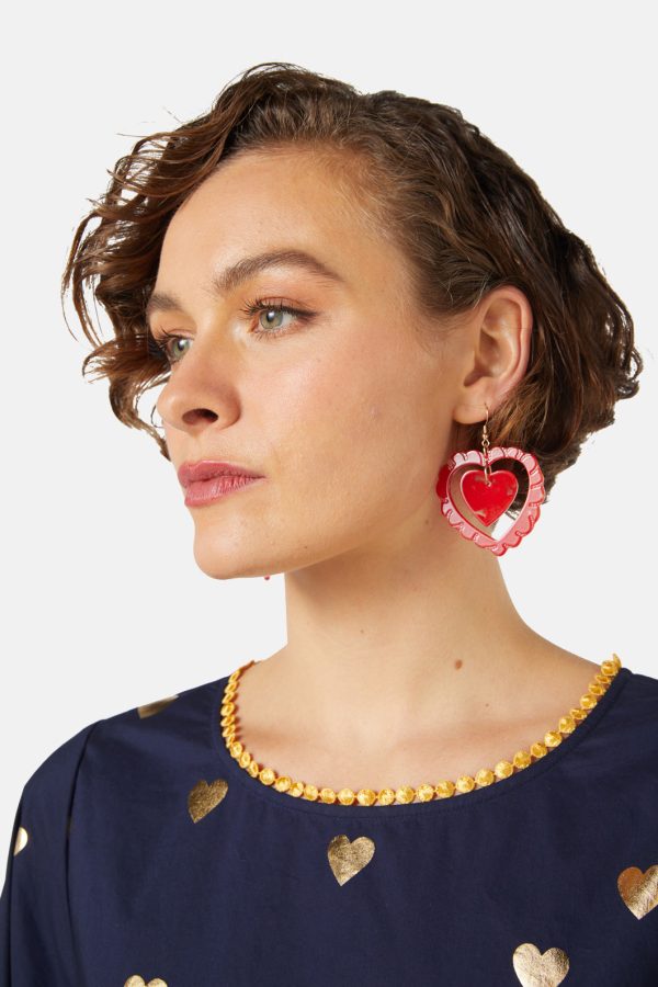 Favourite Things Heart Earring on Sale