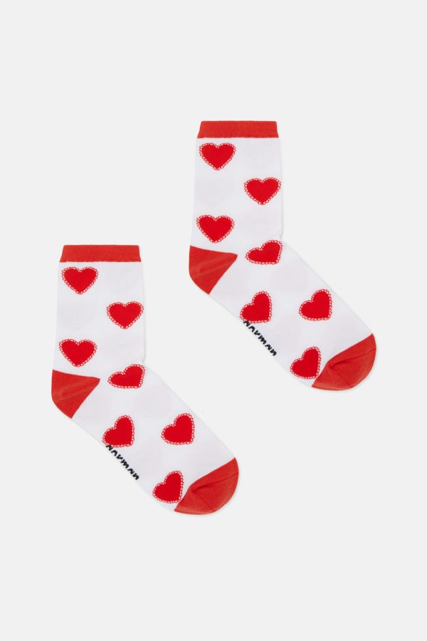 Favourite Things Heart Socks Online Hot Sale