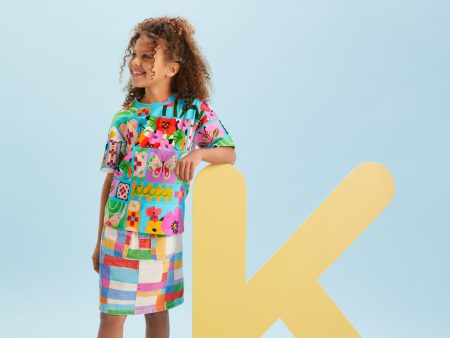 Patchwork Kids SS Tee Cheap