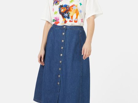 Fiona Denim Skirt Online now