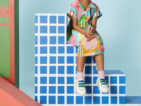 Check Mix Kids Dress Online Sale