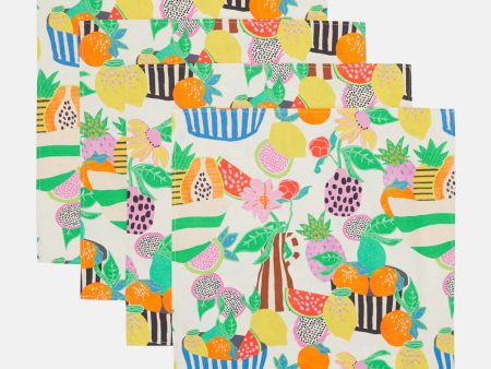 Fruitlet Napkin Set 4 Online Sale