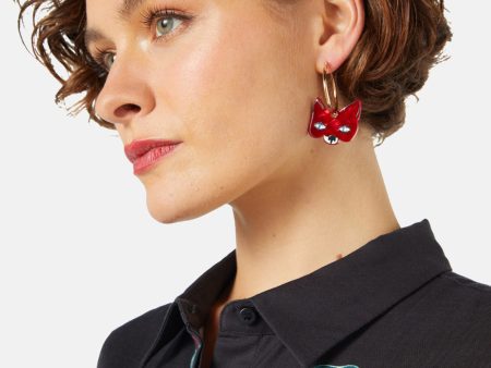 Anamalia Fox Earrings Discount