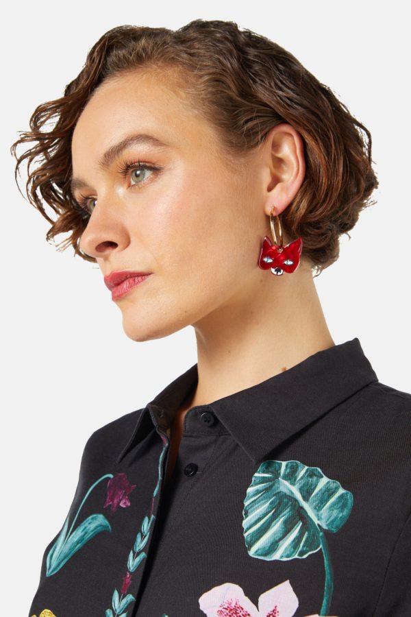 Anamalia Fox Earrings Discount