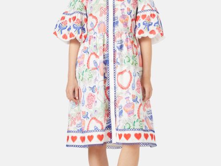 Favourite Things Smock Dress For Cheap