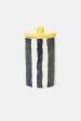 Stripe Ceramic Cannister Lge Online