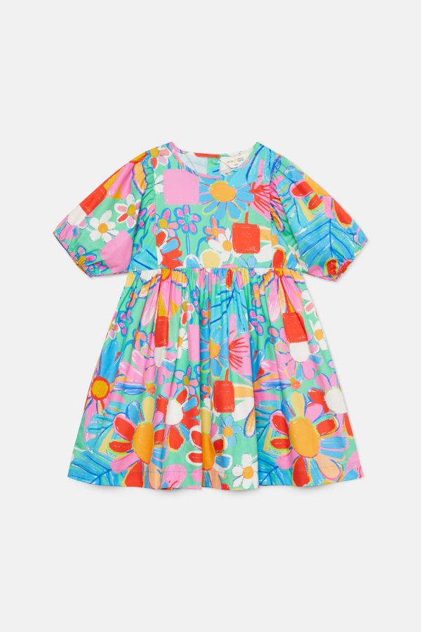 Flower Pots Kids Dress For Sale