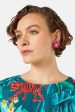 Anamalia Orchid Earrings Cheap