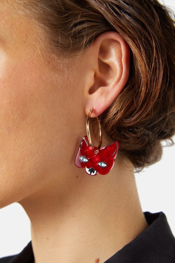 Anamalia Fox Earrings Discount